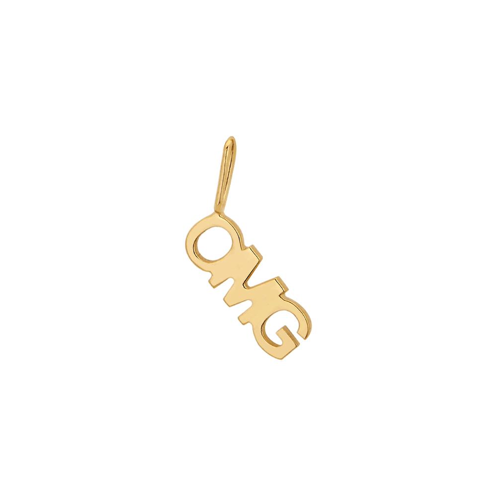 Omg Pendant Piscine With 18K Yellow Gold