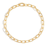 POP CHAIN NECKLACE IN 18K YELLOW GOLD PLATED SILVER