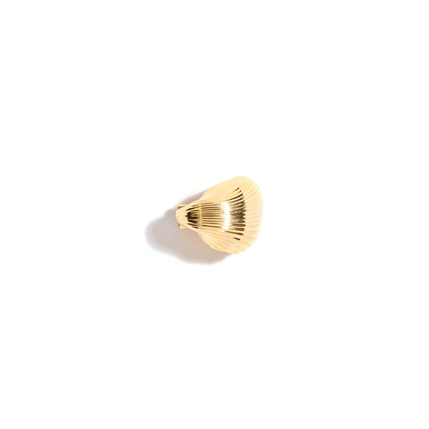 MARE CLIP ON EAR CUFF IN 18K YELLOW GOLD PLATED SILVER