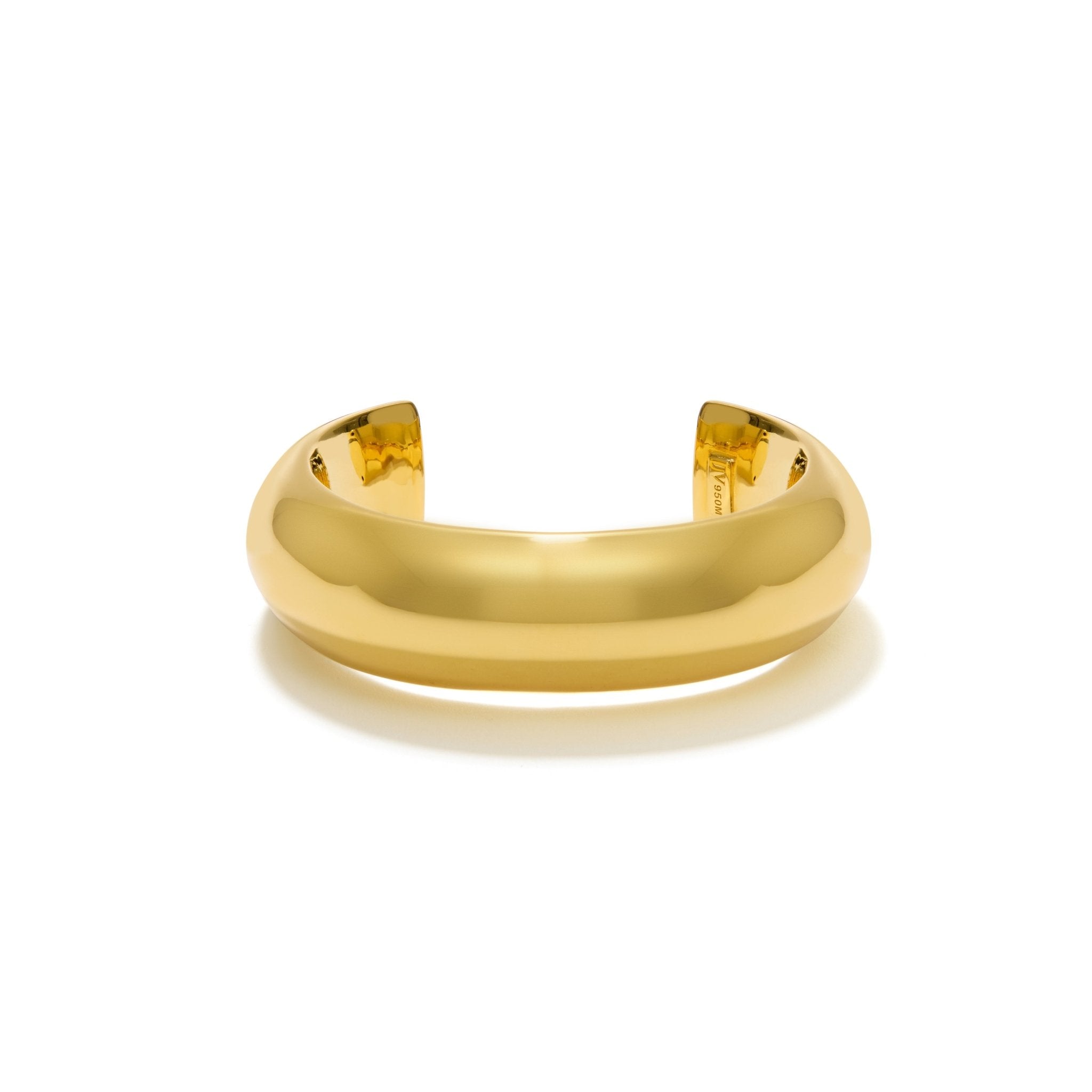 BOLD BRACELET | 18K YELLOW GOLD PLATED SILVER