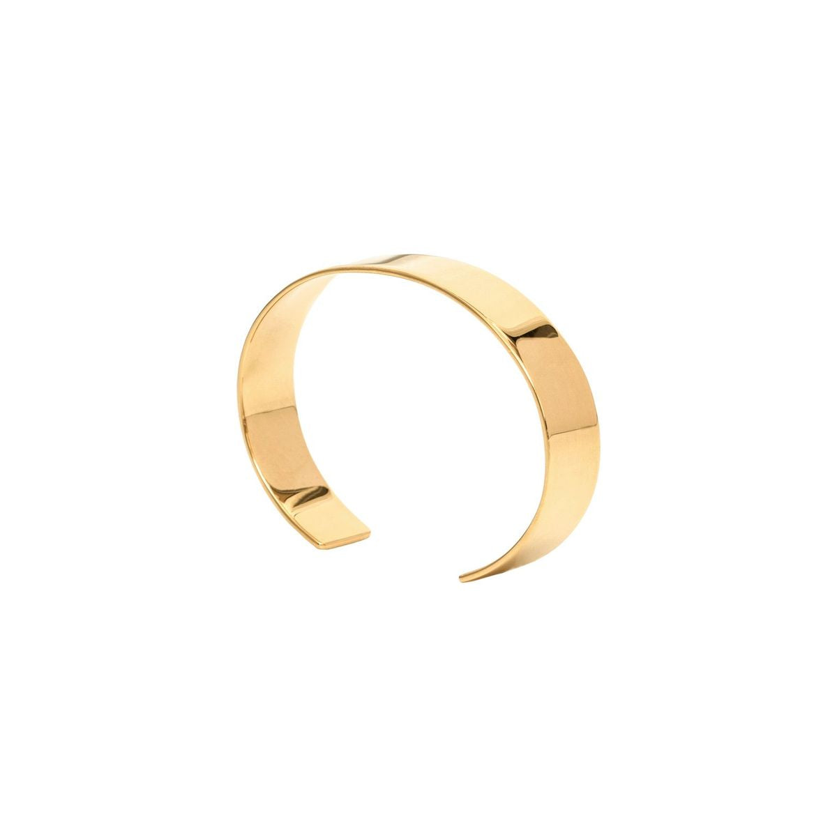 RIVIERA THIN BRACELET IN 18K YELLOW GOLD PLATED SILVER