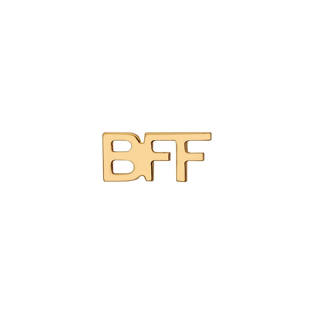 Bff Earring Piscine With 18K Yellow Gold
