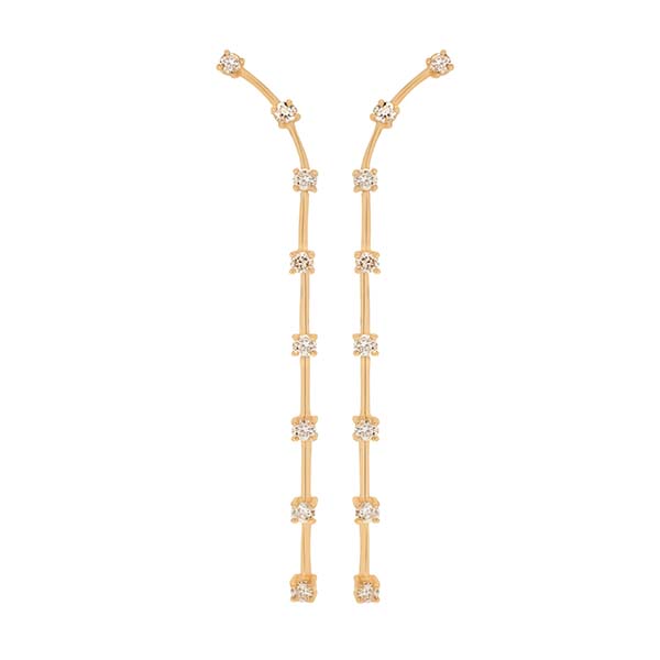 CELEBRATE EARRING IN 18K YELLOW GOLD WITH DIAMOND