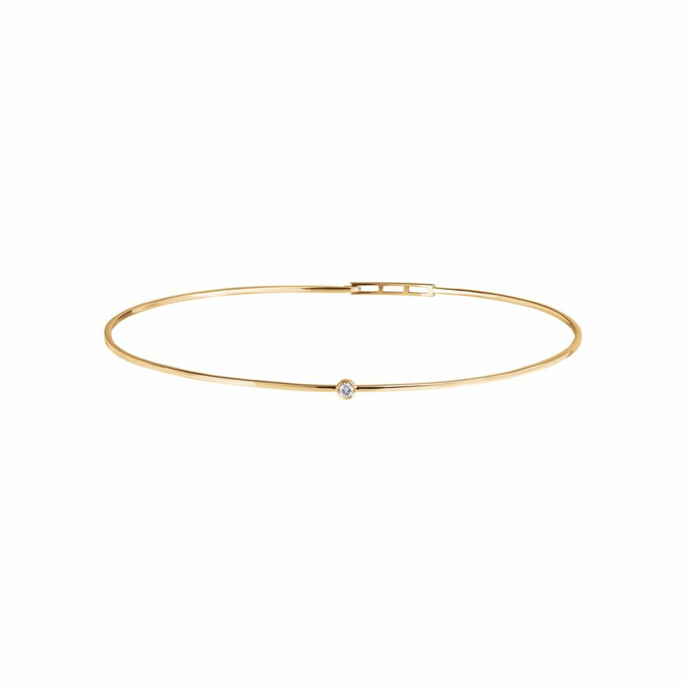 LOVE NY CHOKER IN 18K YELLOW GOLD WITH DIAMOND