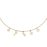 PISCINE OMG NECKLACE IN 18K YELLOW GOLD